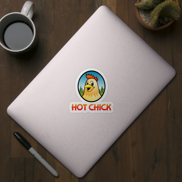 Funny Cartoon Hot Chick by Toogoo